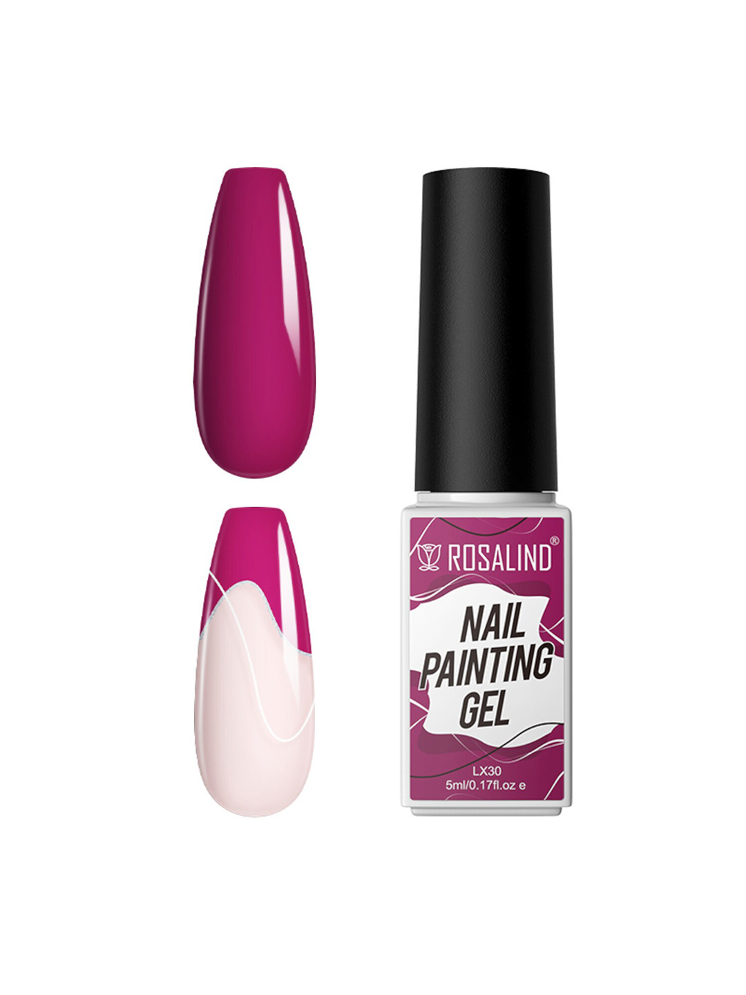 ROSALIND Long Lasting Nail Painting Gel 5 ml- Shade-LX30