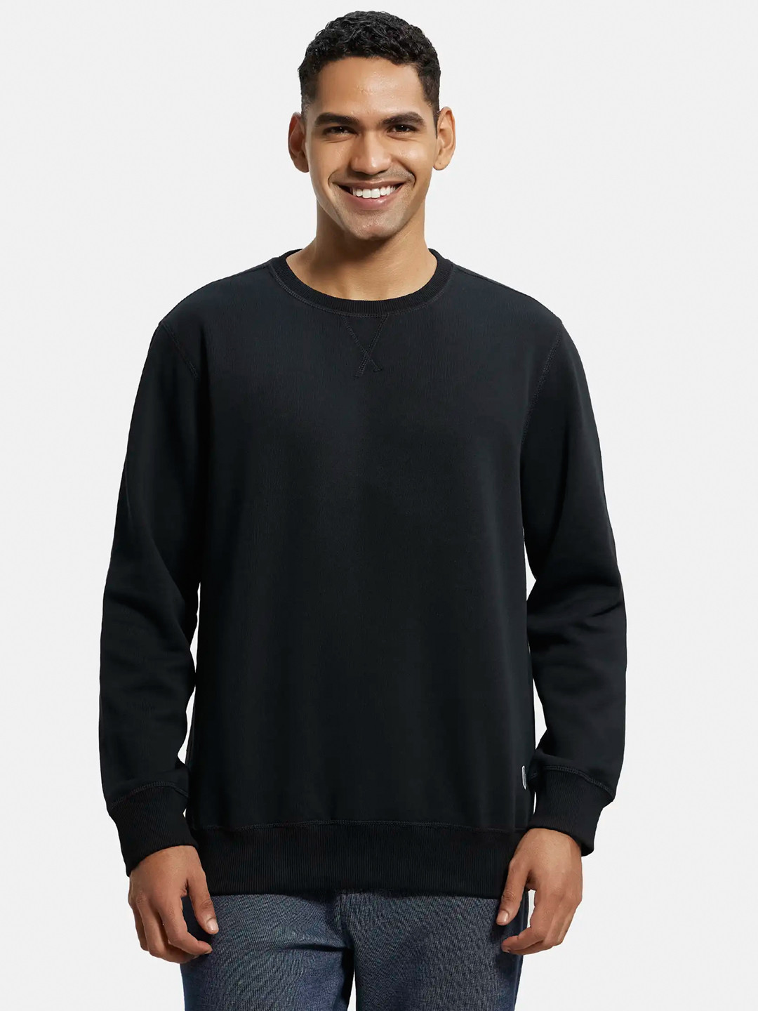 Jockey Combed Cotton Rich Fleece Sweatshirt with StayWarm Technology-US92