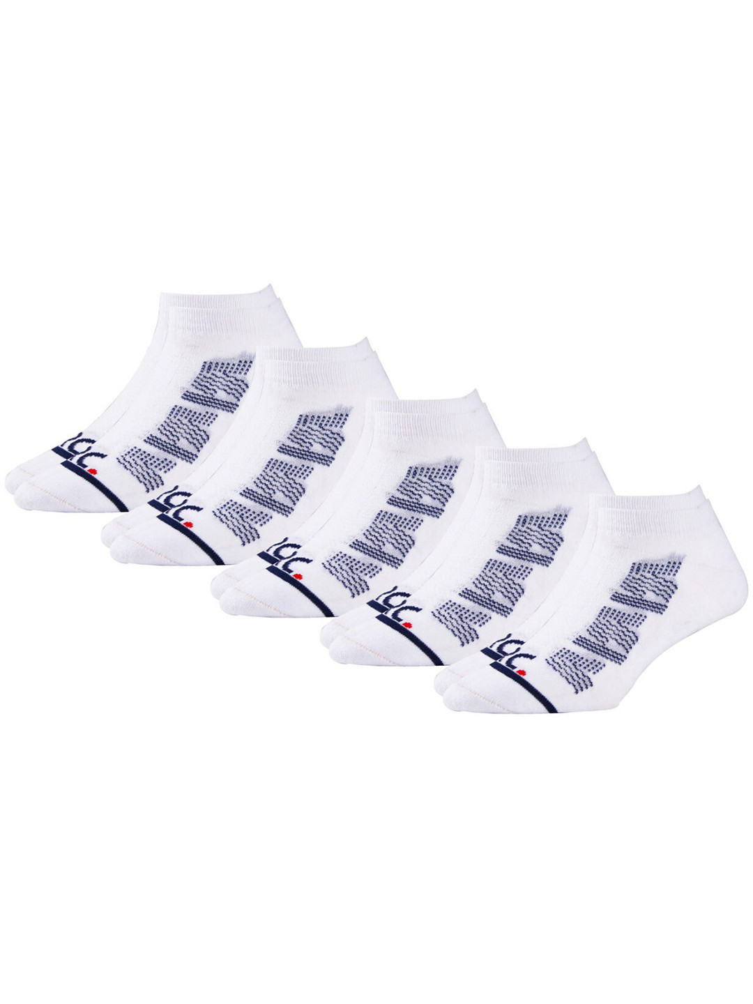 RC. ROYAL CLASS Men Pack Of 5 Patterned  Shoe Liners