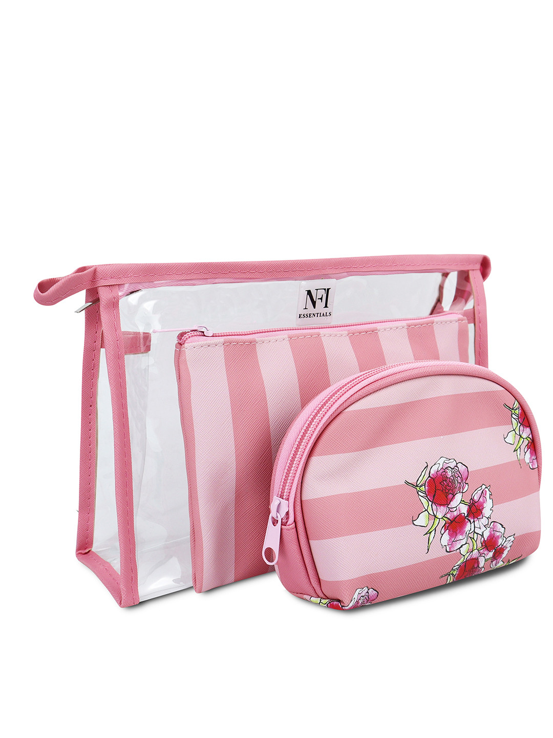 NFI essentials Women Set Of 3 Printed Travel Pouch