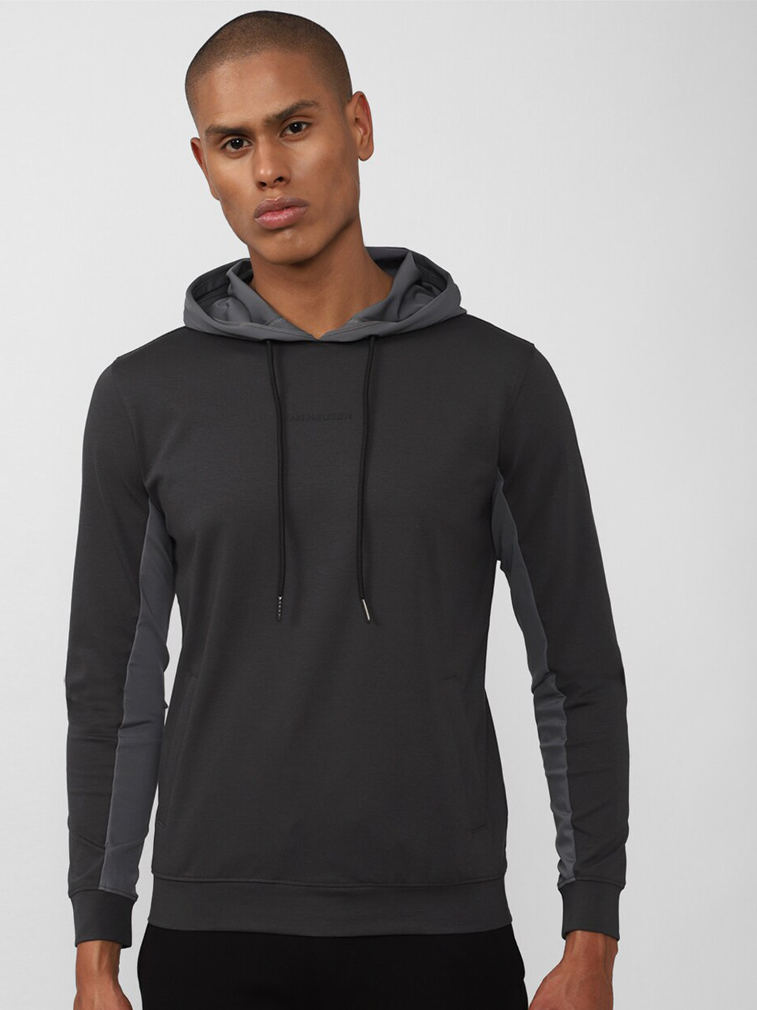 Van Heusen Flex Hooded Running Sweatshirt