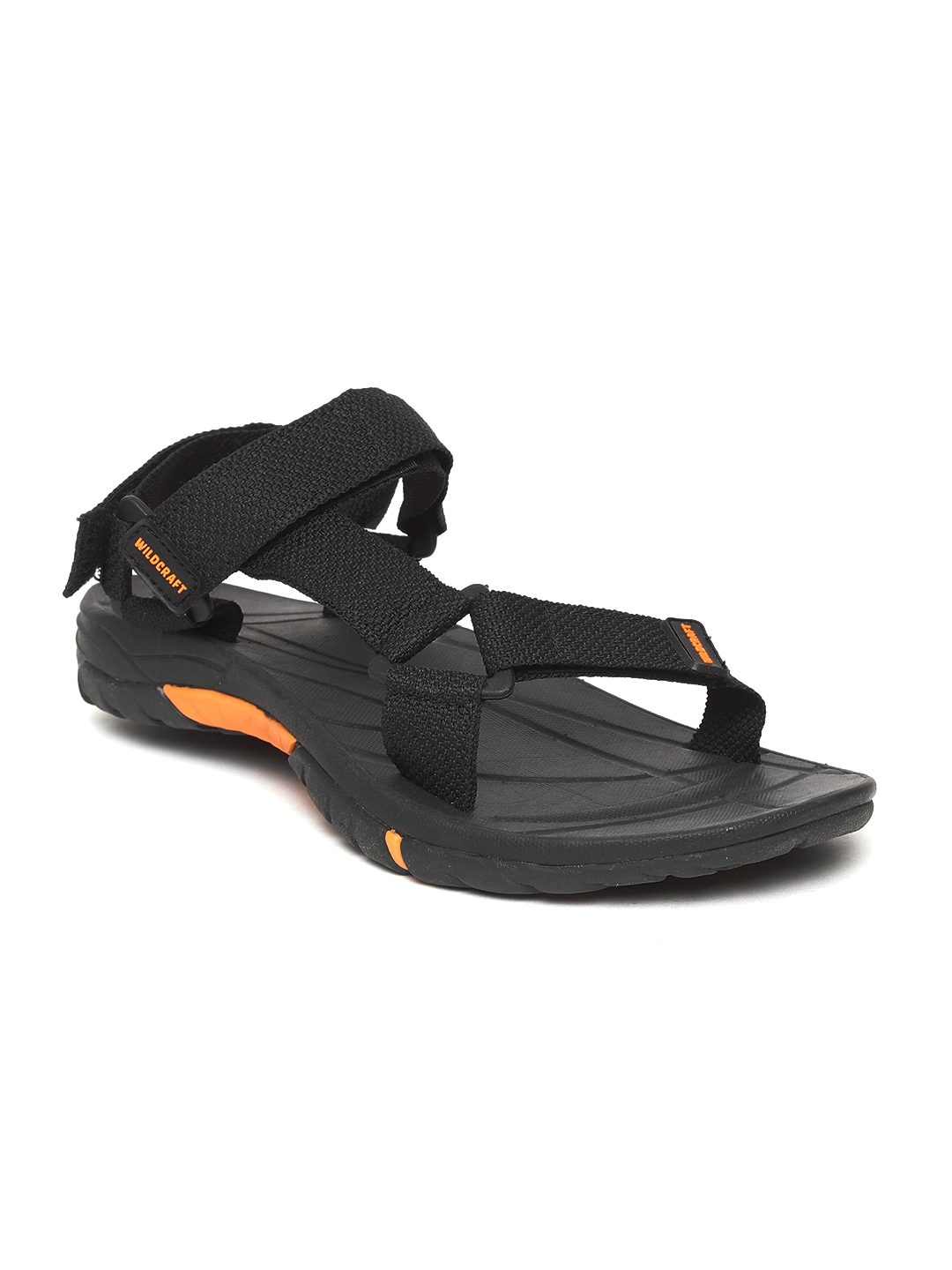 Wildcraft Men Black Classic Sports Sandals