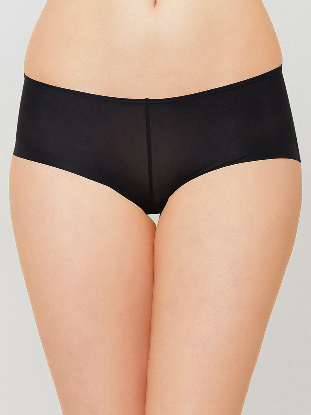 Wacoal Women Black Solid Nylon Boy Shorts Briefs