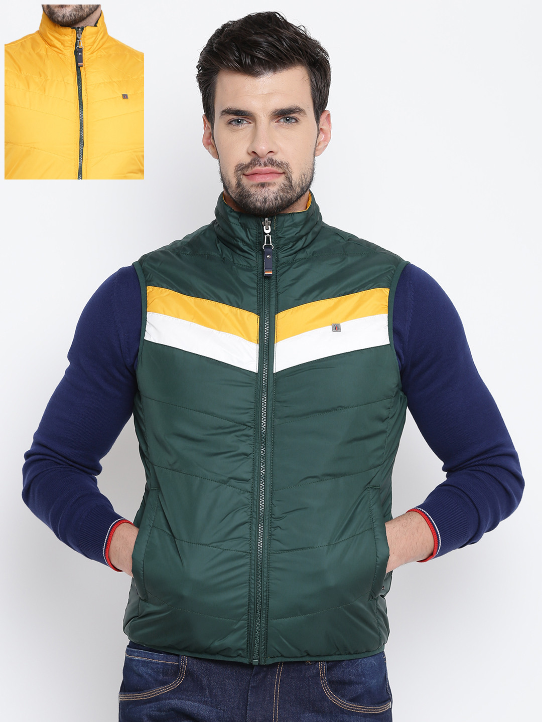 Buy Louis Philippe Sport Men Green 