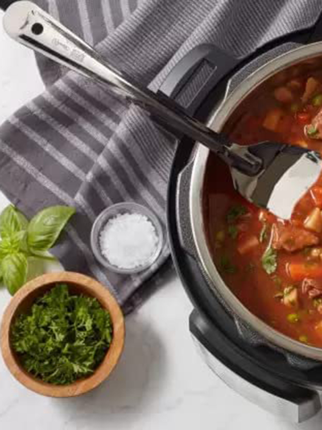 ZEVORA Pack of 2 Stainless Steel Basting/Serving Spoon