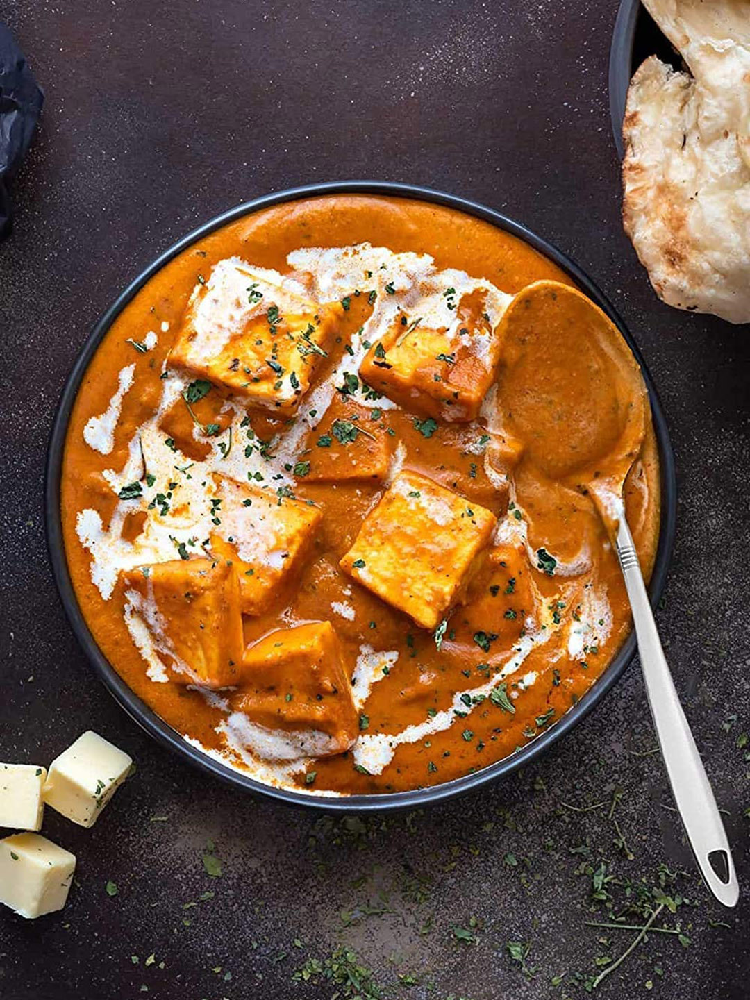 ZEVORA Set Of 4 Stainless Steel Heavy Gauge Non-Stick Kitchen Serving Spoon Set