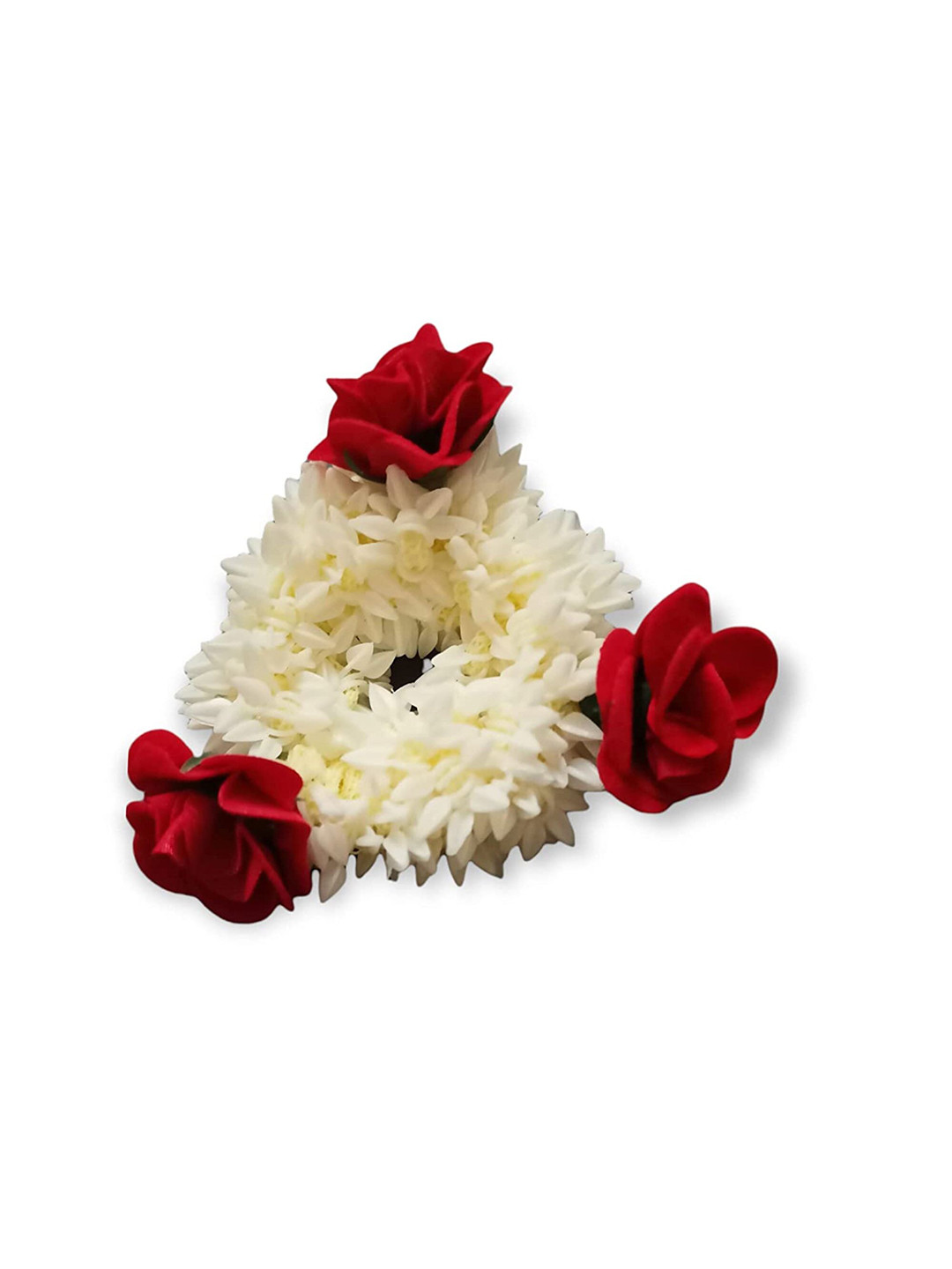 DIAN Women White & Red Hair Accessory Set