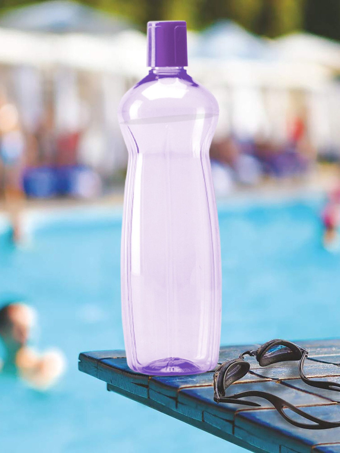 Milton Purple Solid Plastic Spill Proof 12 Piece Water Bottle - 1L
