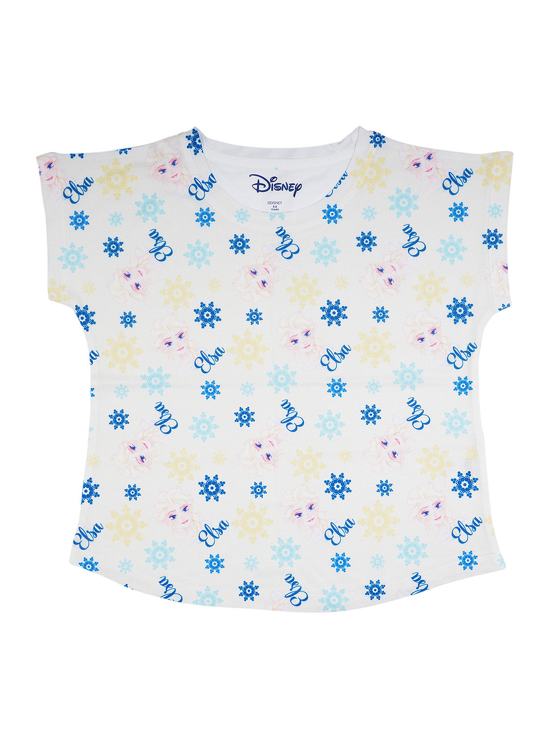 Disney by Wear Your Mind Off-White Printed T-shirt