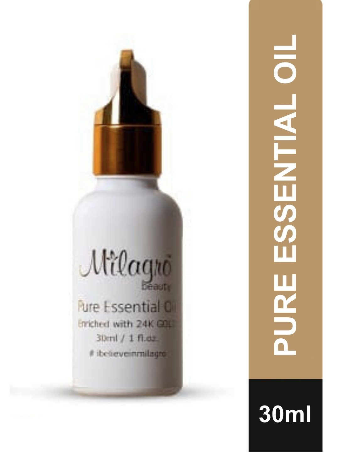 Milagro beauty Women Transparent Pure Essential Oil for Skin Hydration and Anti-ageing (30ml)