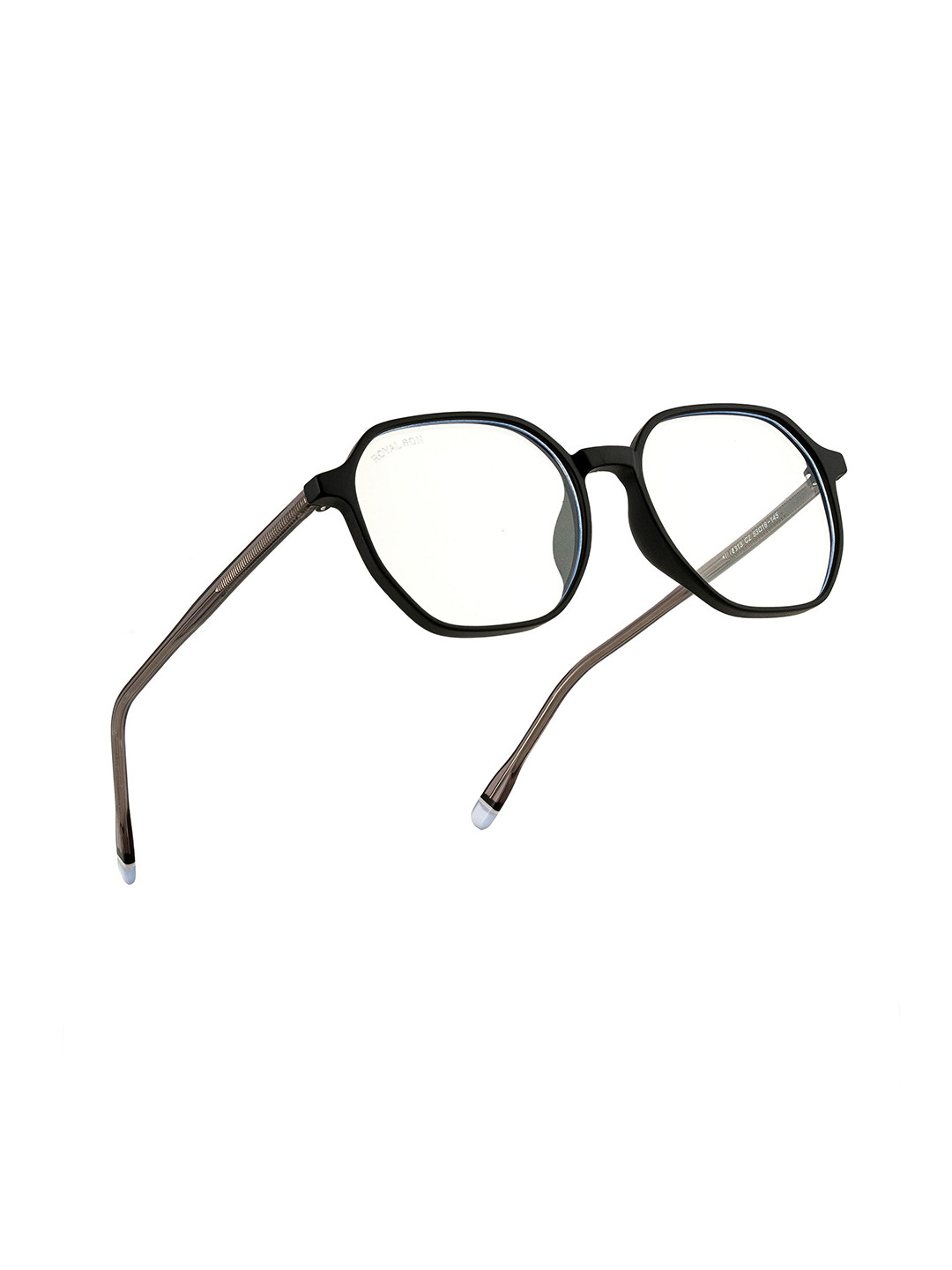 ROYAL SON Black Full Rim Round Frames