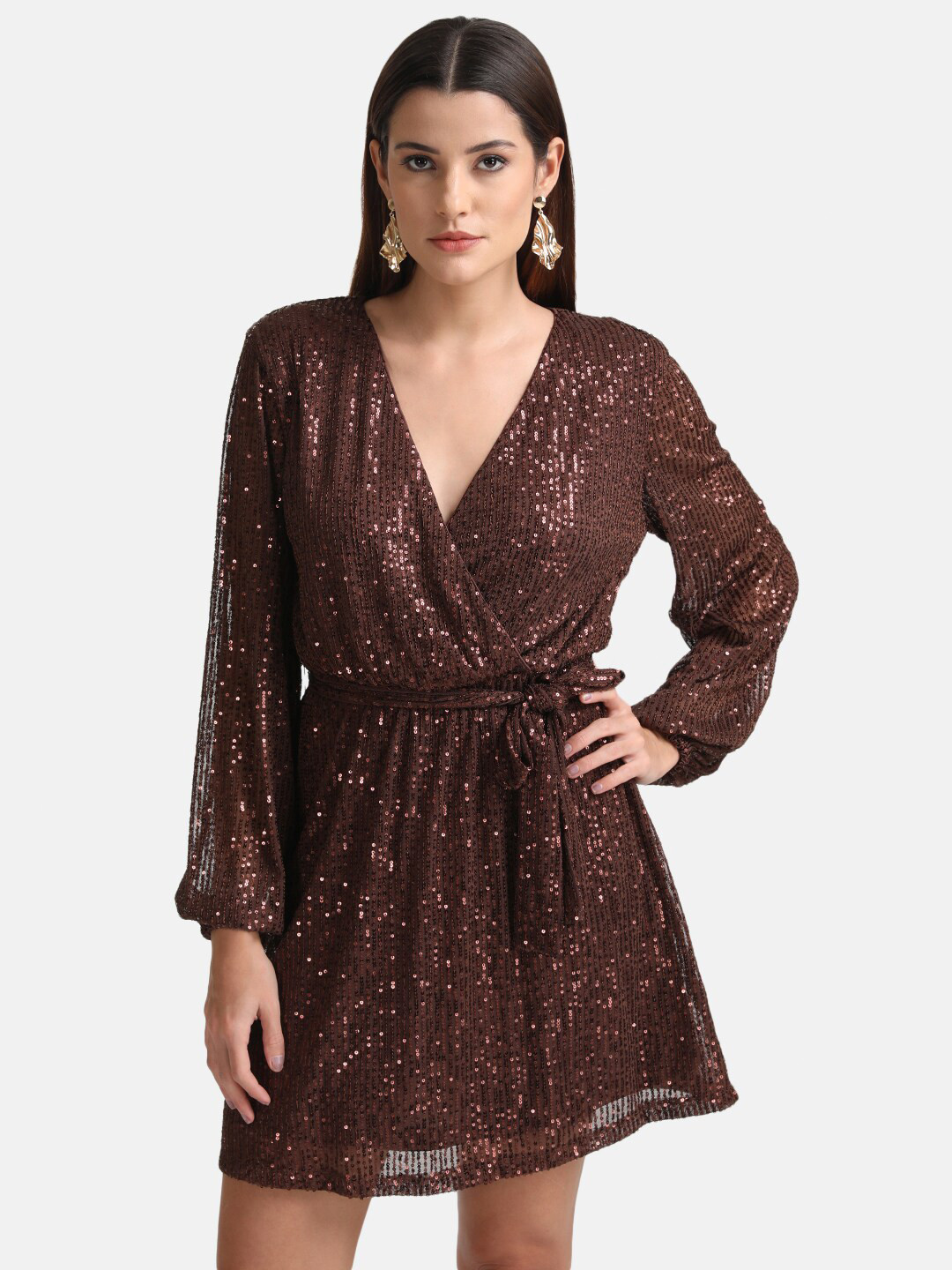 Kazo Women Embellished Mini Dress