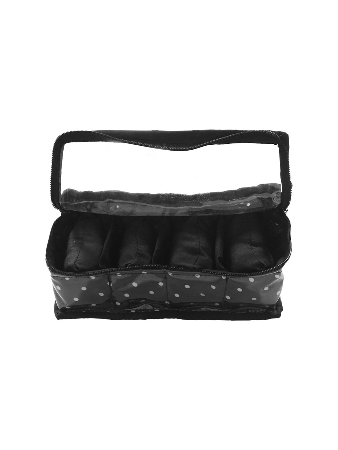 Kuber Industries Black Printed Watch Organiser