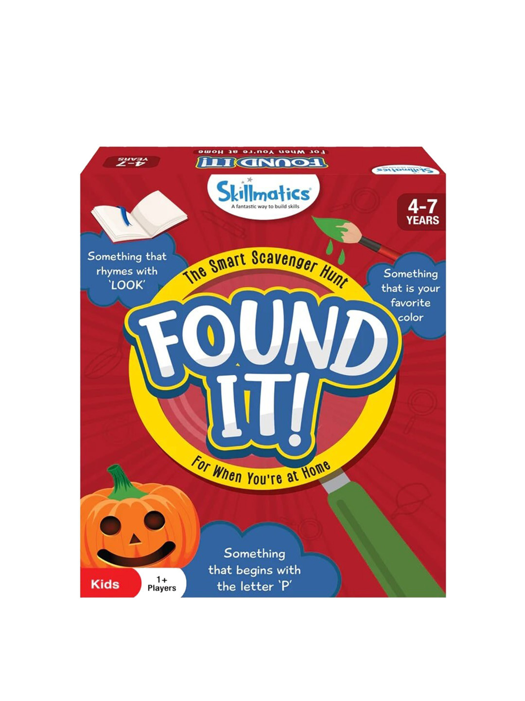 Skillmatics Kids White & Green Playing Cards Game