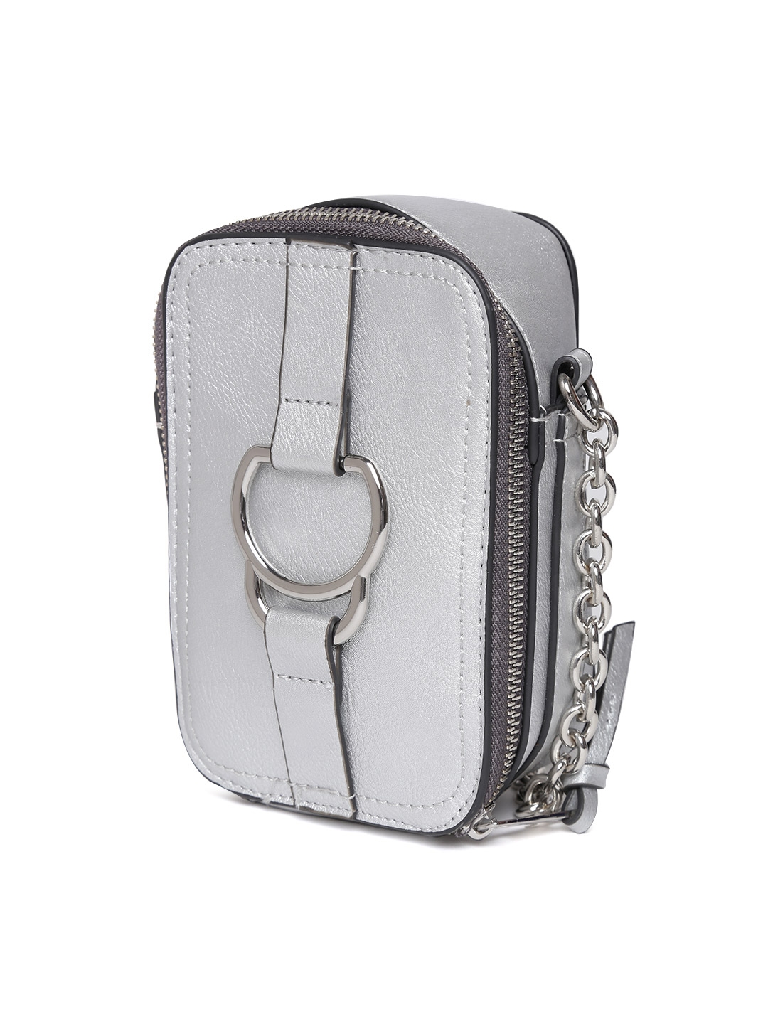 accessorize silver bag