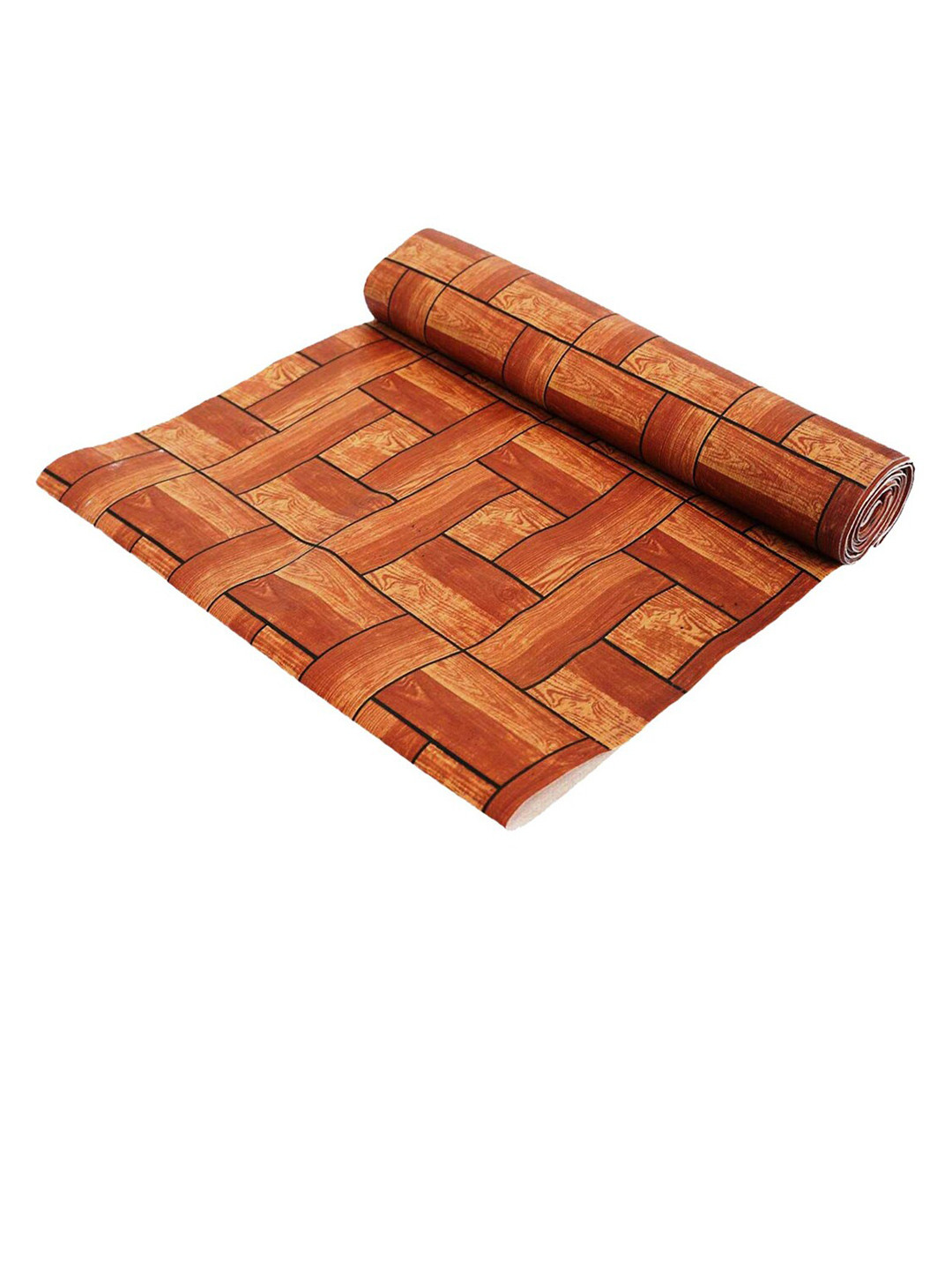 Kuber Industries Cream-Colored Geometric Printed Shelf Liners