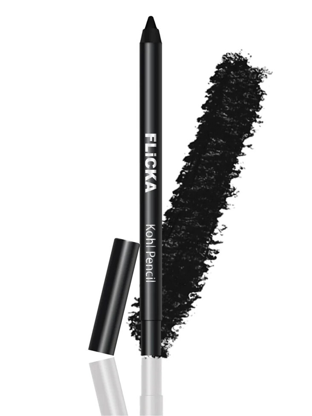 FLiCKA Kohl As Coal Waterproof & Long-Lasting Eye Pencil Kajal 1.2g - Deep Black