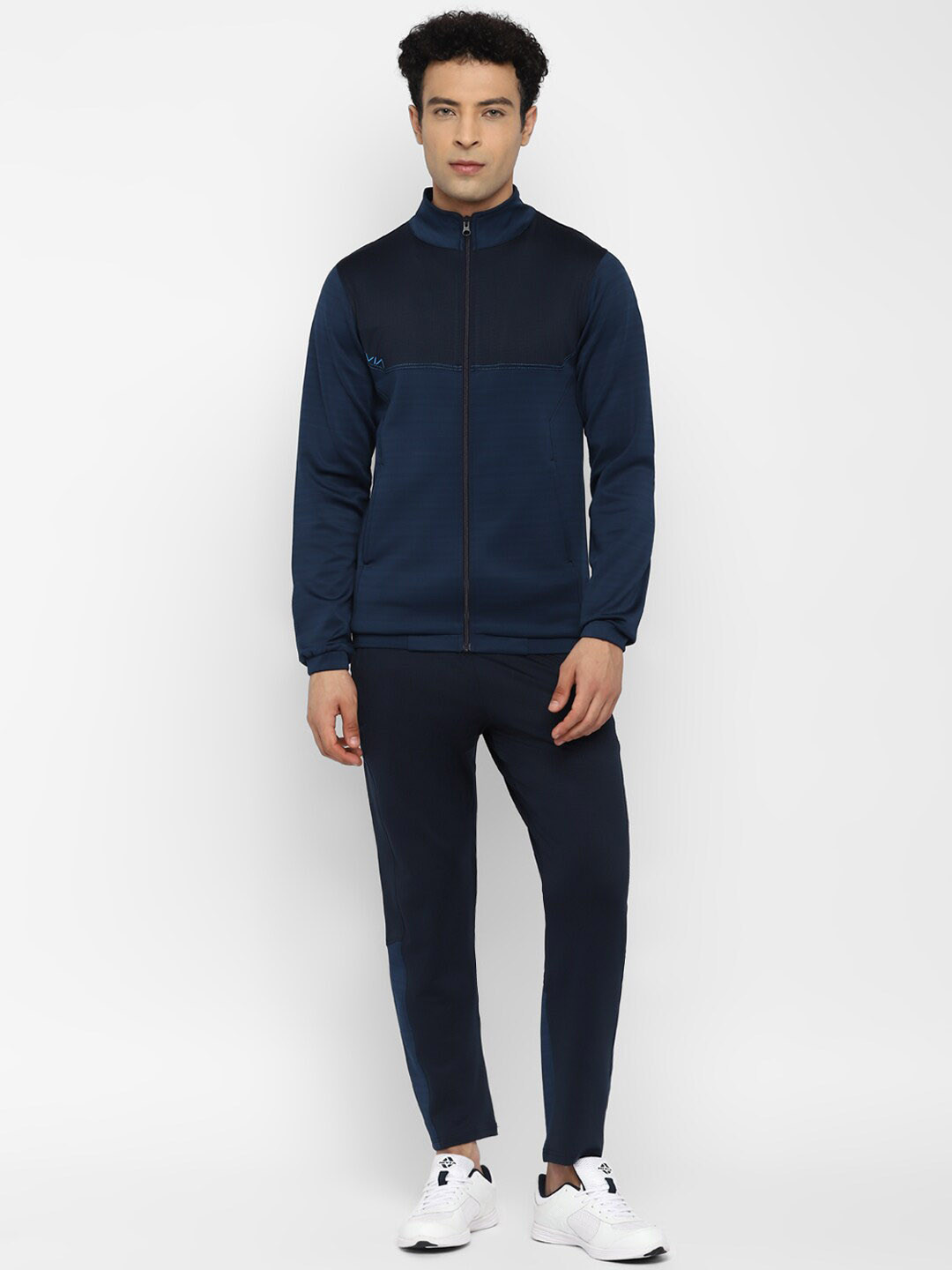 NIVIA Men Blue Solid Tracksuits