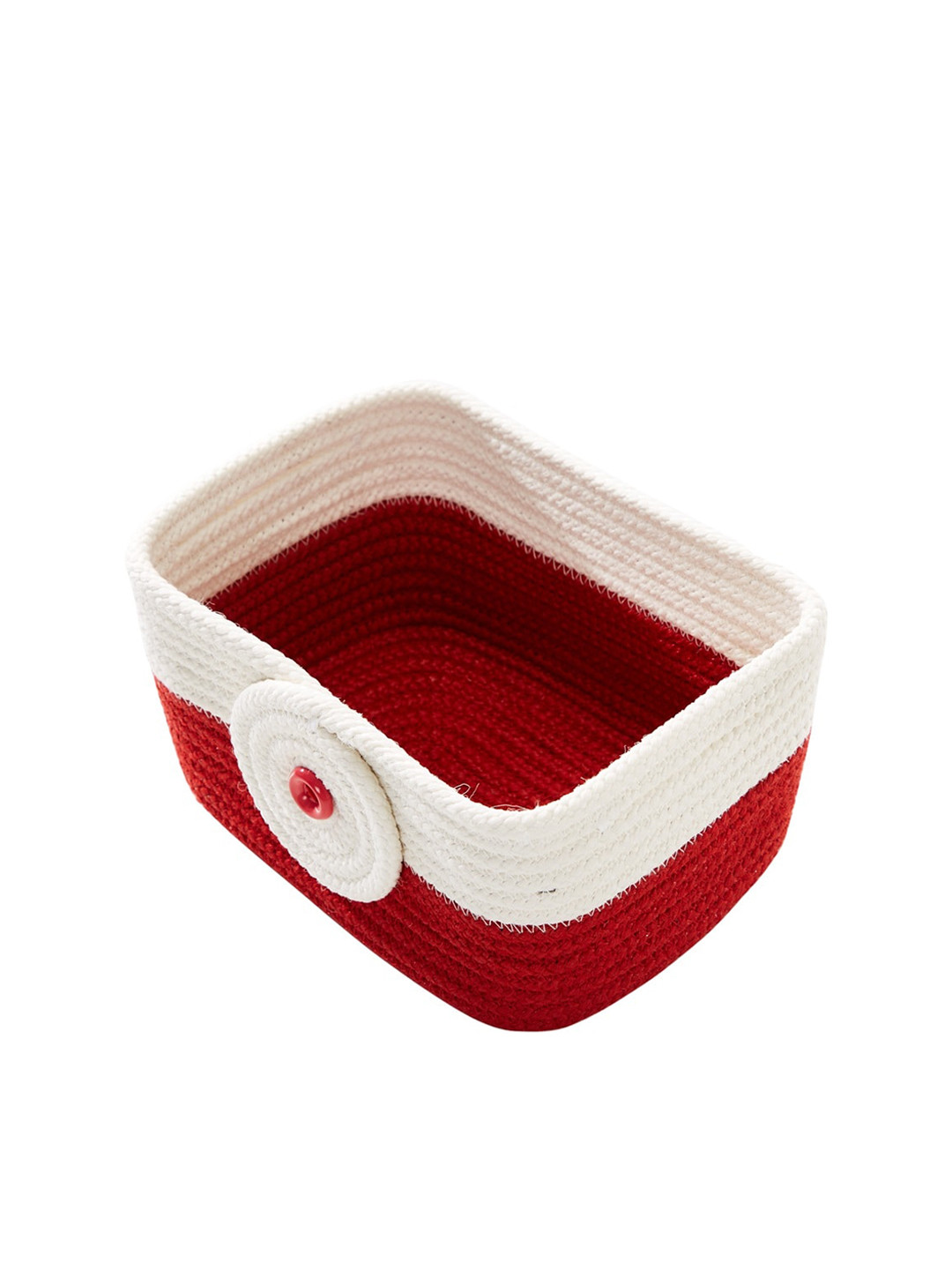 Pano Red  Solid Storage Basket