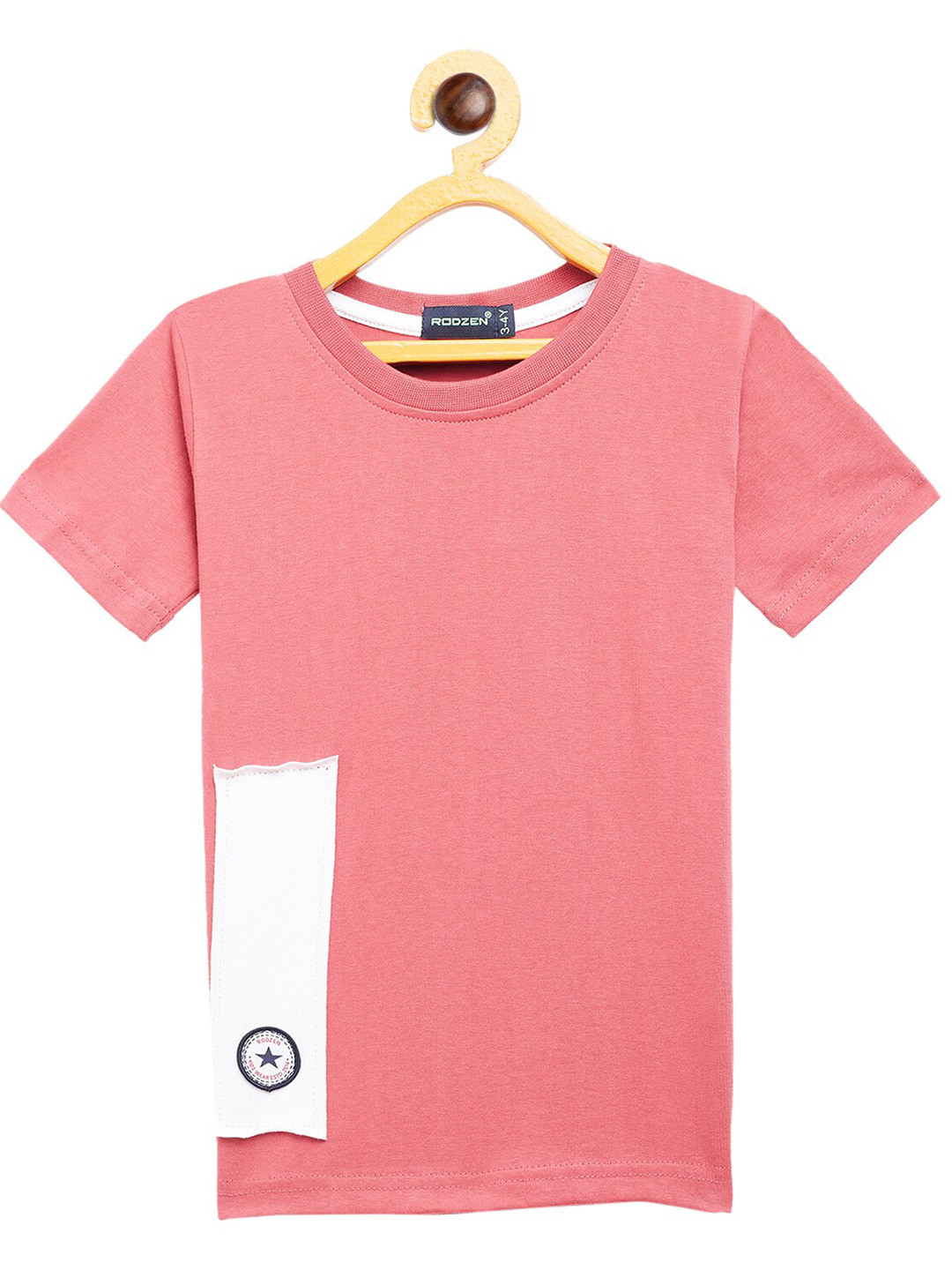 Rodzen Boys Rose Pure Cotton T-shirt