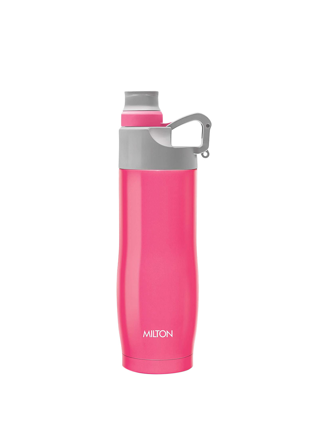 Milton Alpha 500 Pink Stainless Steel Spill Proof Water Bottle - 480ml