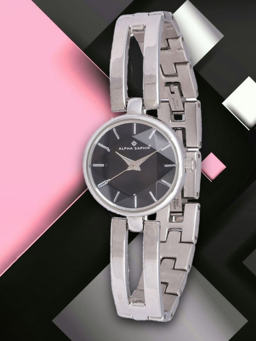 Jacques Lemans Women Silver-Toned Dial & Silver Toned Stainless Steel Analogue Watch 346A