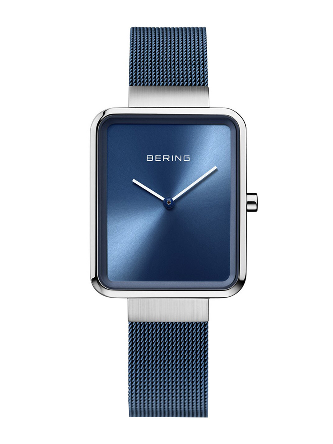 BERING Women Blue Dial & Blue Stainless Steel Bracelet Style Analogue Watch 14528-307