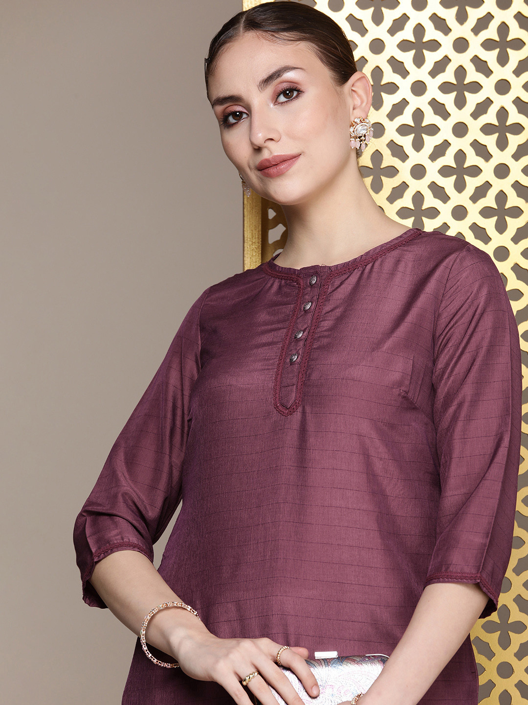 House of Pataudi Jashn Kurta with Trousers