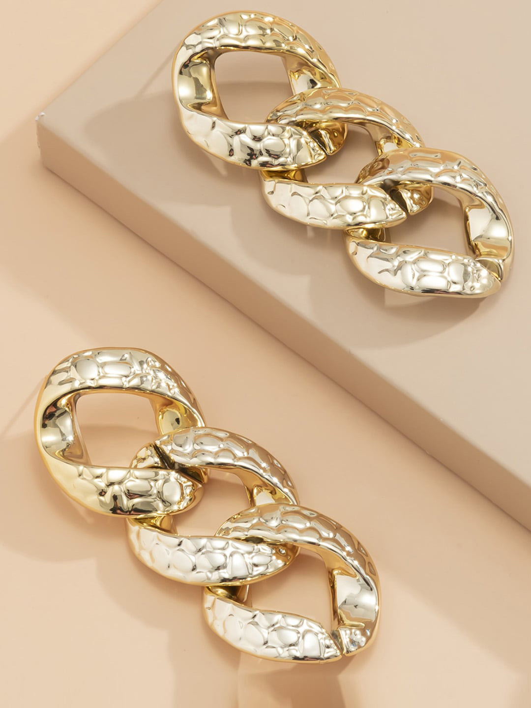 Young & Forever Gold-Plated Drop Earring