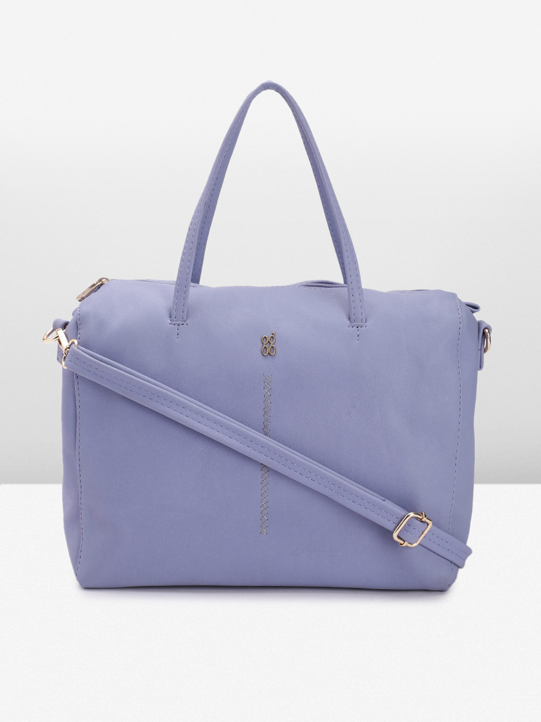 Baggit Solid Structured Handheld Bag