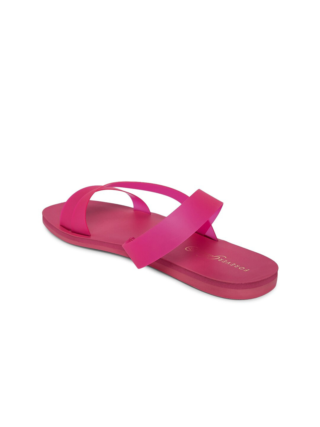 Forever Glam by Pantaloons Women Fuchsia Open Toe Flats