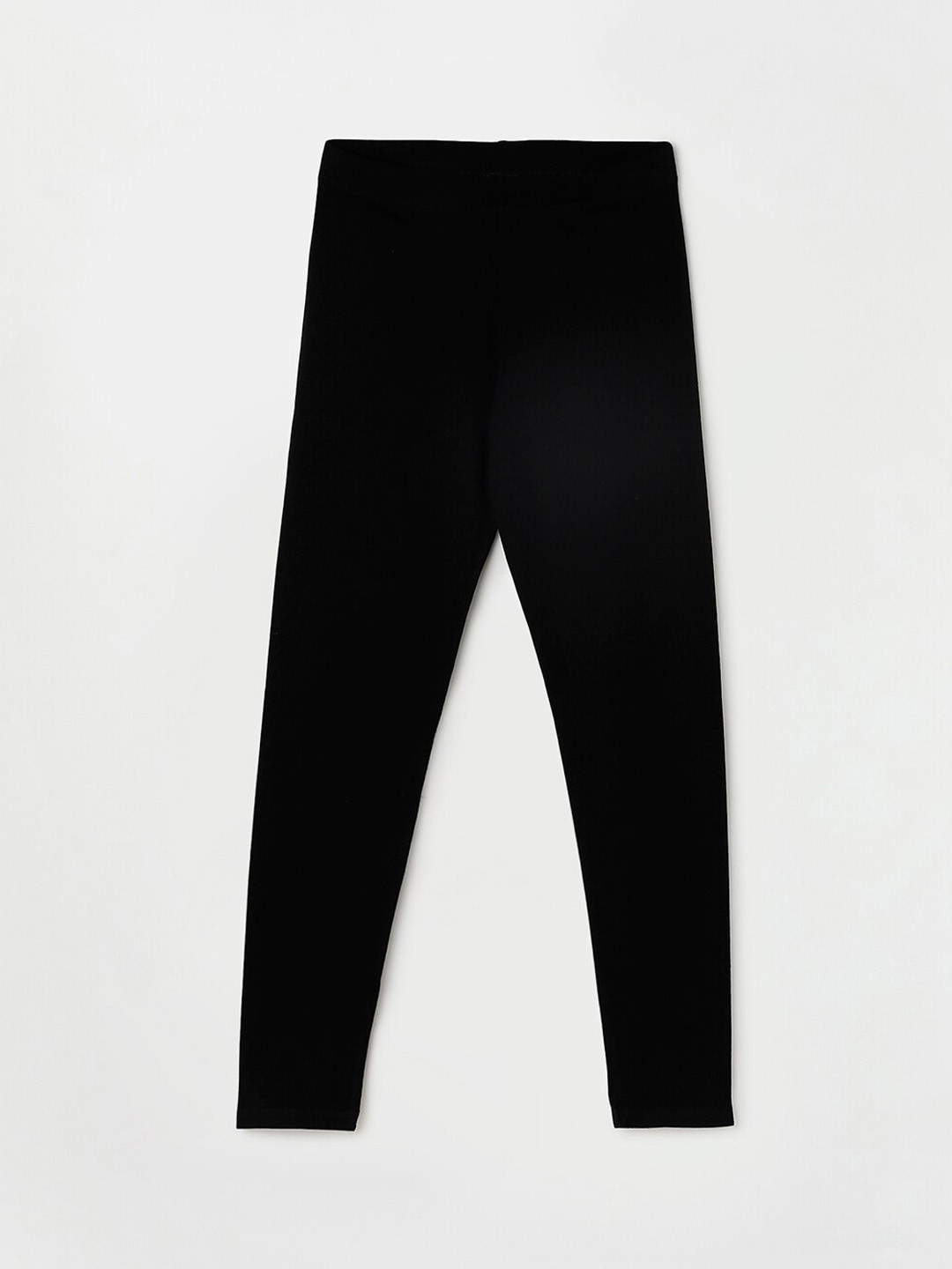 Fame Forever by Lifestyle Girls Black Ankle Length Leggings