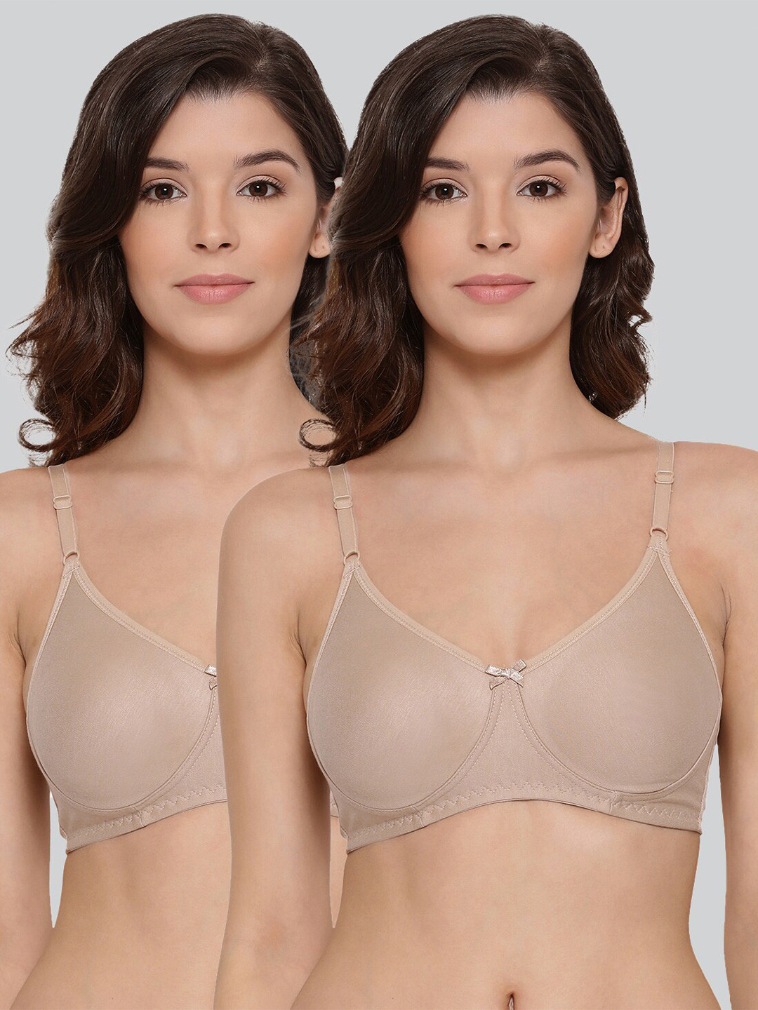 LYRA Pack Of 2 Full Coverage Cross Over Comfort Bra
