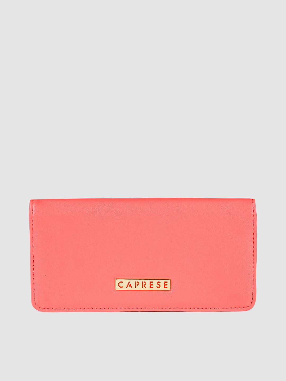 Caprese Neo Women Peach Large Wallet