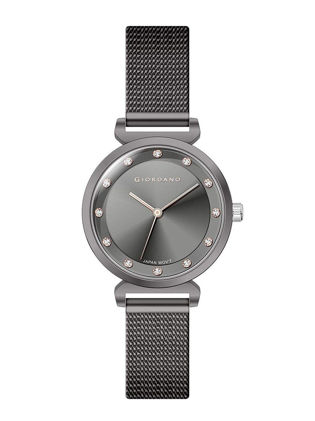 GIORDANO Women Embellished Dial & Bracelet Style Straps Analogue Watch GD-2104-33