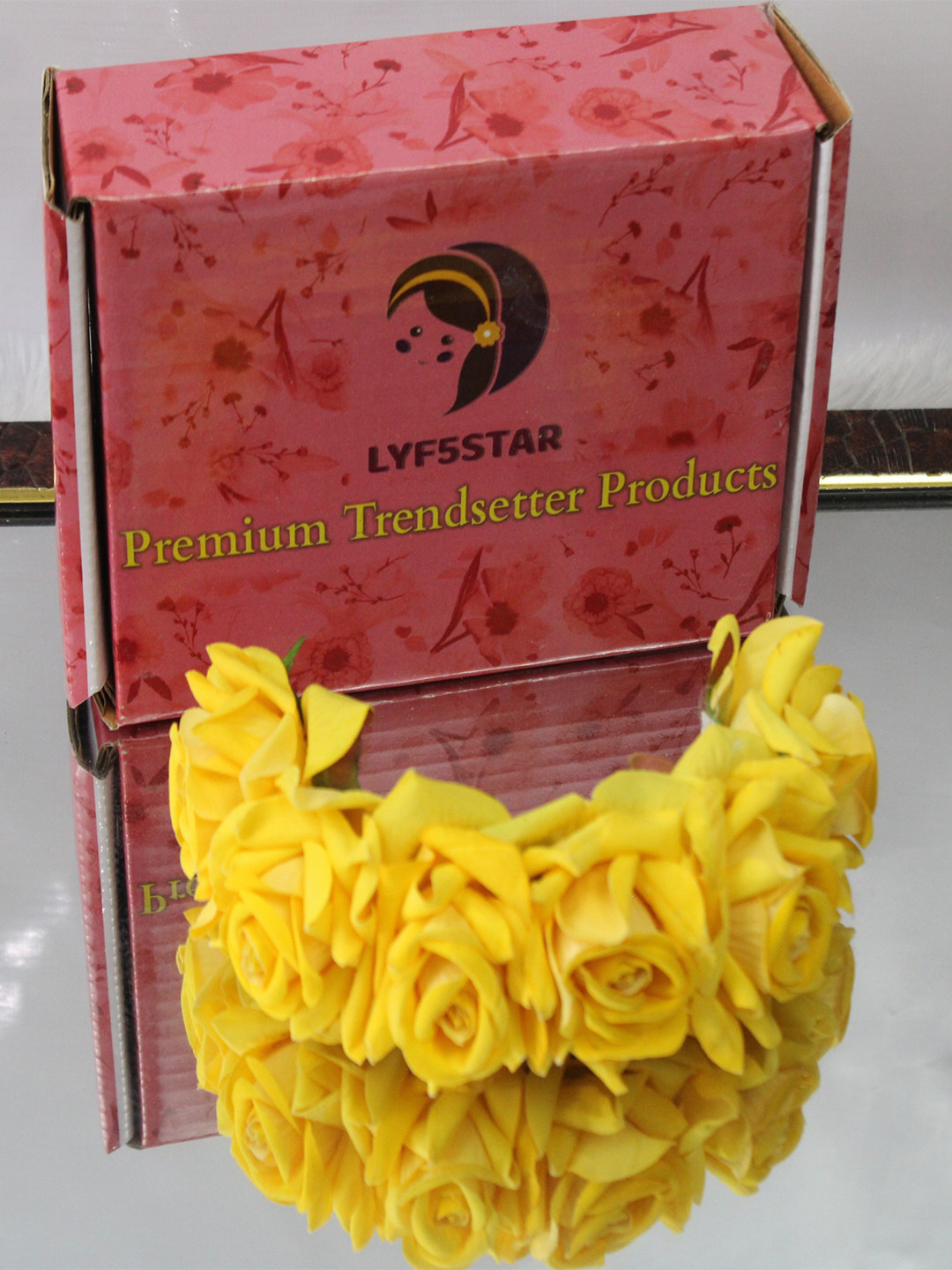 LYF5STAR Women Yellow Tiara