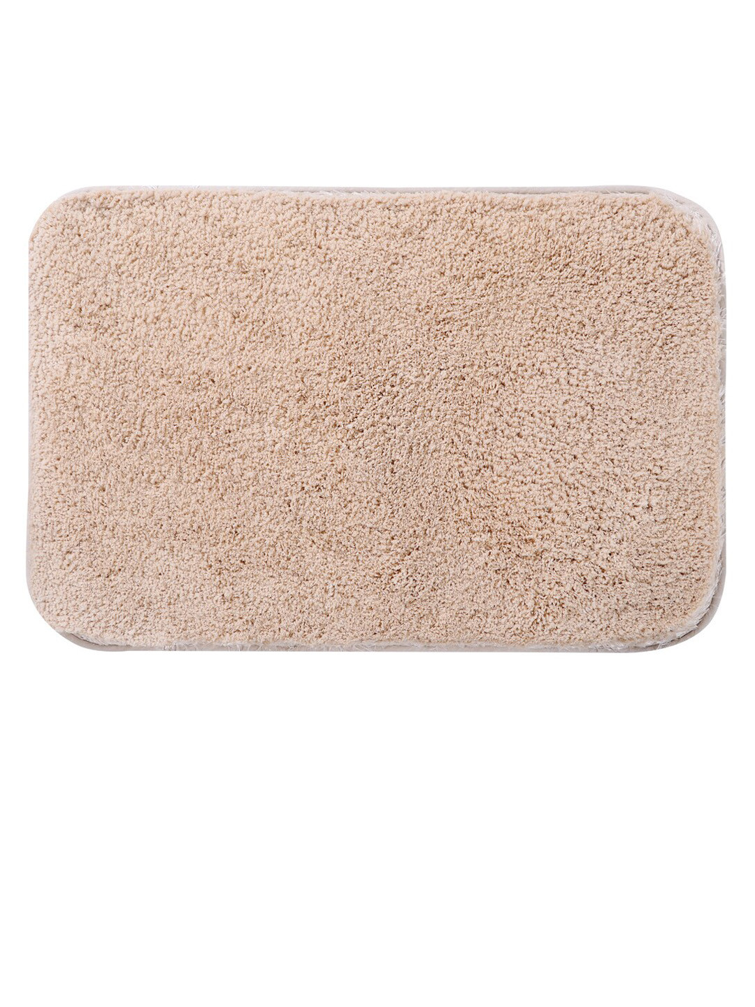 Pano Celebrity Cream-Coloured 2 Pieces Textured 2400 GSM Anti-Slip Bath Rugs With Contour