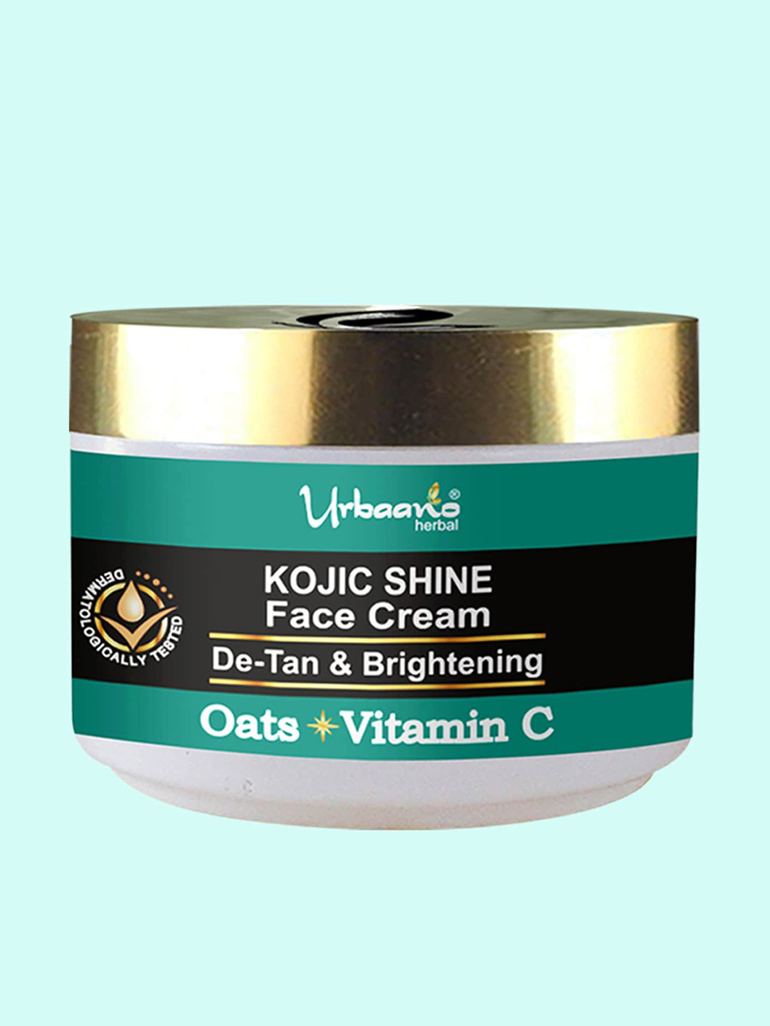 Urbaano Herbal Kojic Shine Face Cream with Oats & Vitamin C - 50 g