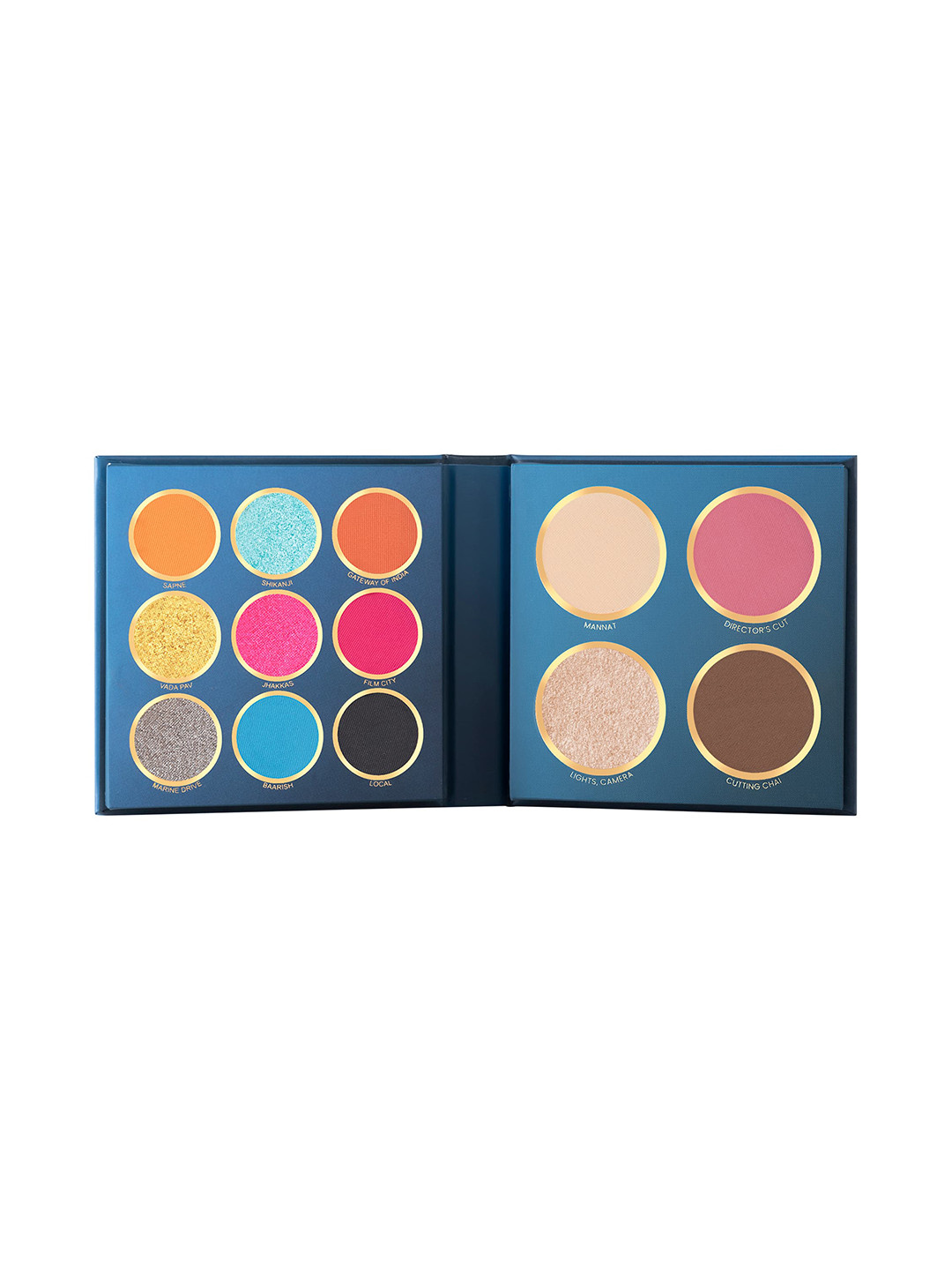 MARS 9 Shade Eyeshadow With Highlighter Blusher Bronzer Make-Up Set - Mumbai Meri Jaan