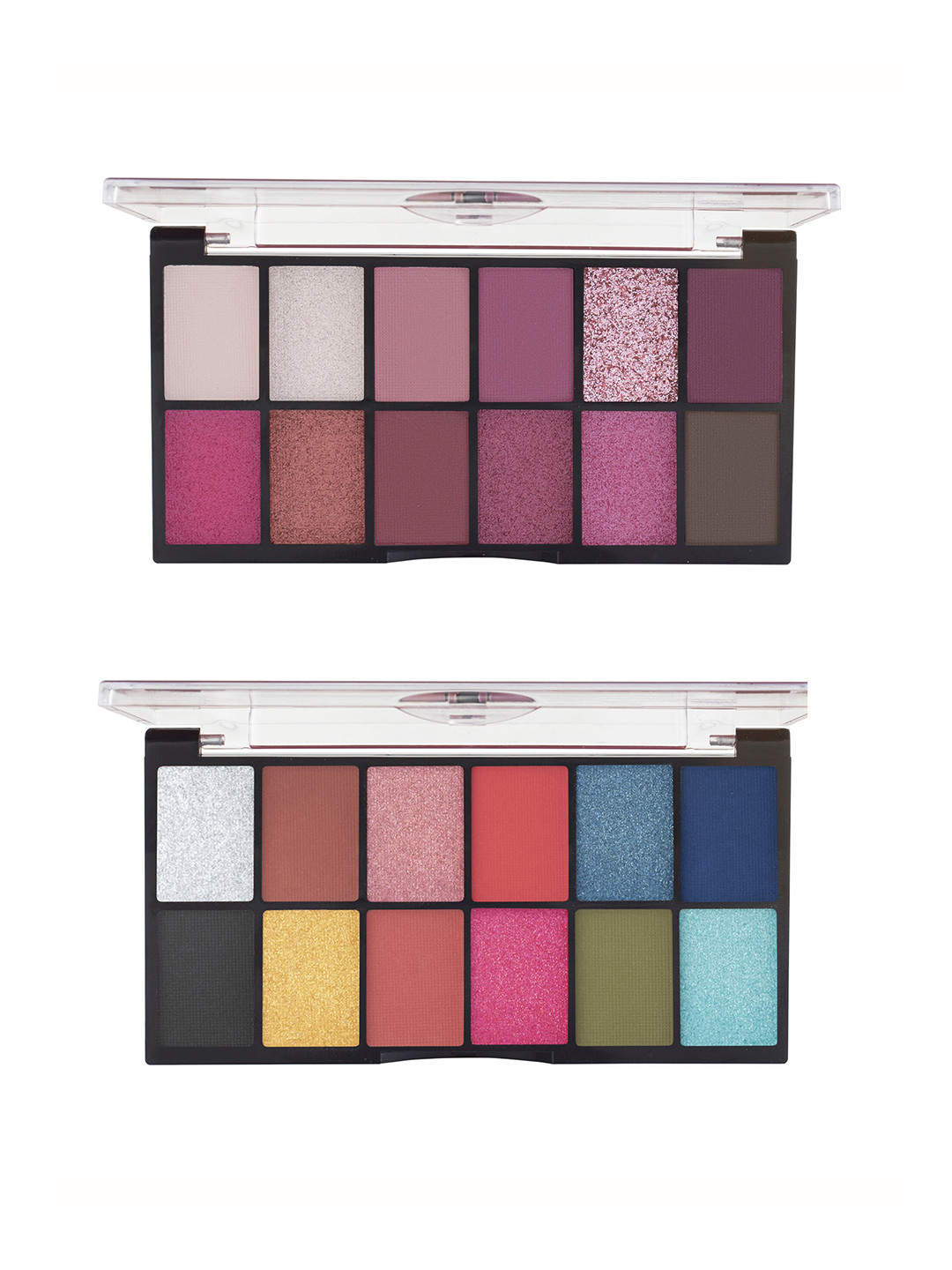 MARS Set Of 2 12 Shades Eyeshadow Palette - 01+03