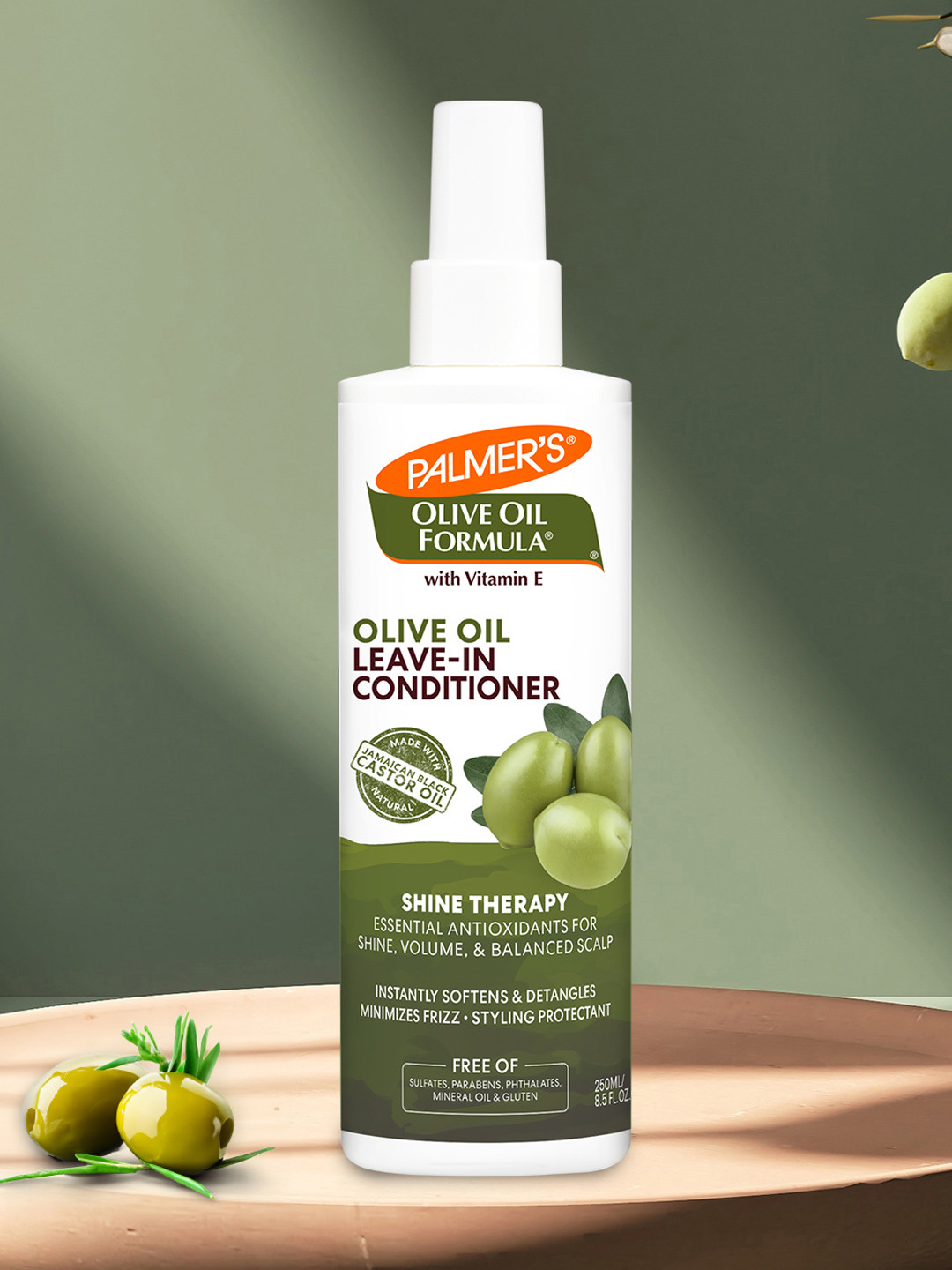 Palmer's Olive Oil Formula Shine Therapy Leave-In Hair Conditioner with Vitamin E - 250 ml