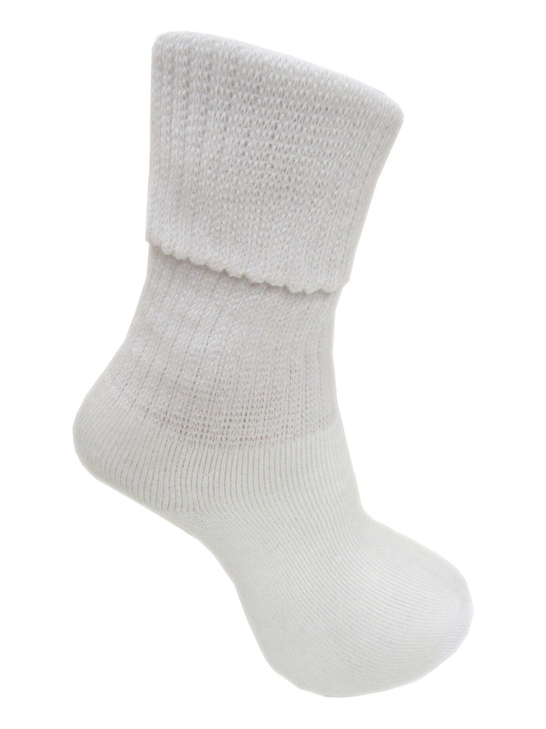 RC. ROYAL CLASS Women White Patterned Calf-Length Woolen Socks