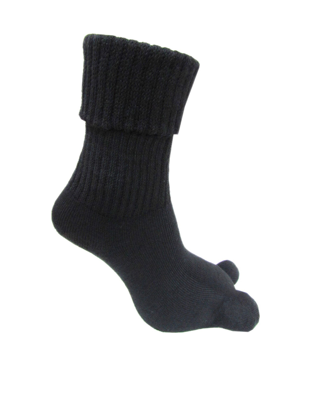 RC. ROYAL CLASS Women Black Patterned Woollen Calf-Length Socks