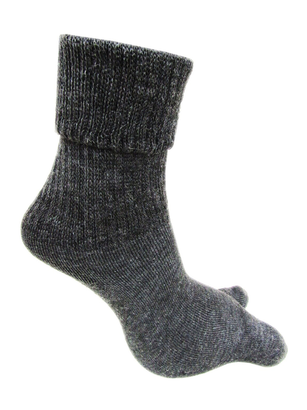 RC. ROYAL CLASS Women Grey Melange Solid Calf-Length Socks