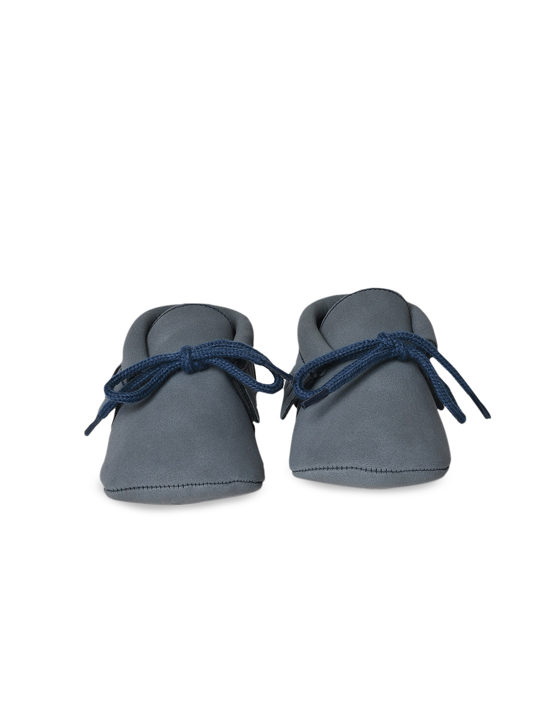 MiArcus  Infants Blue Solid Booties