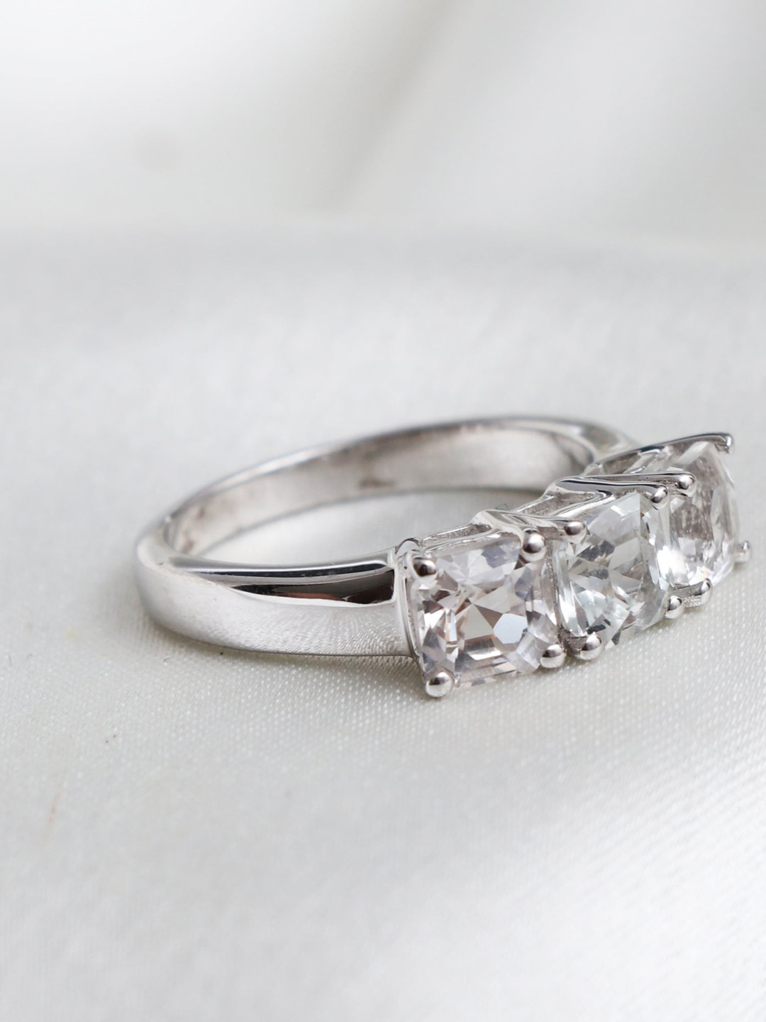 HIFLYER JEWELS White Rhodium-plated Ring