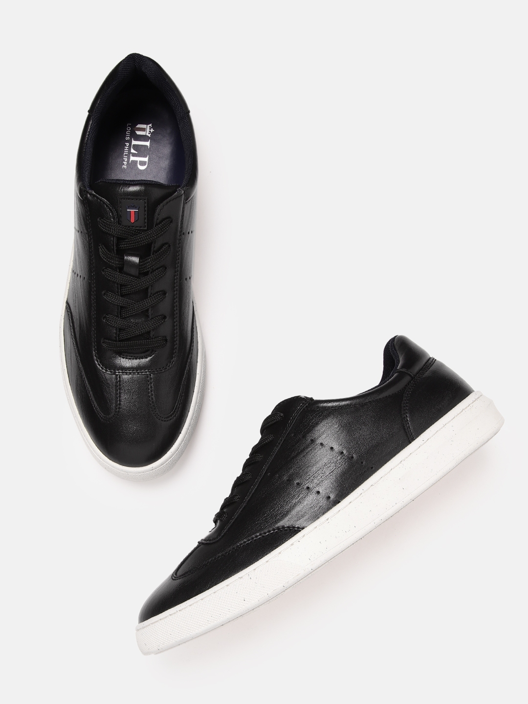 Buy Louis Philippe Men Sneakers with Perforation Detail Casual Shoes for Men 20649198 Myntra