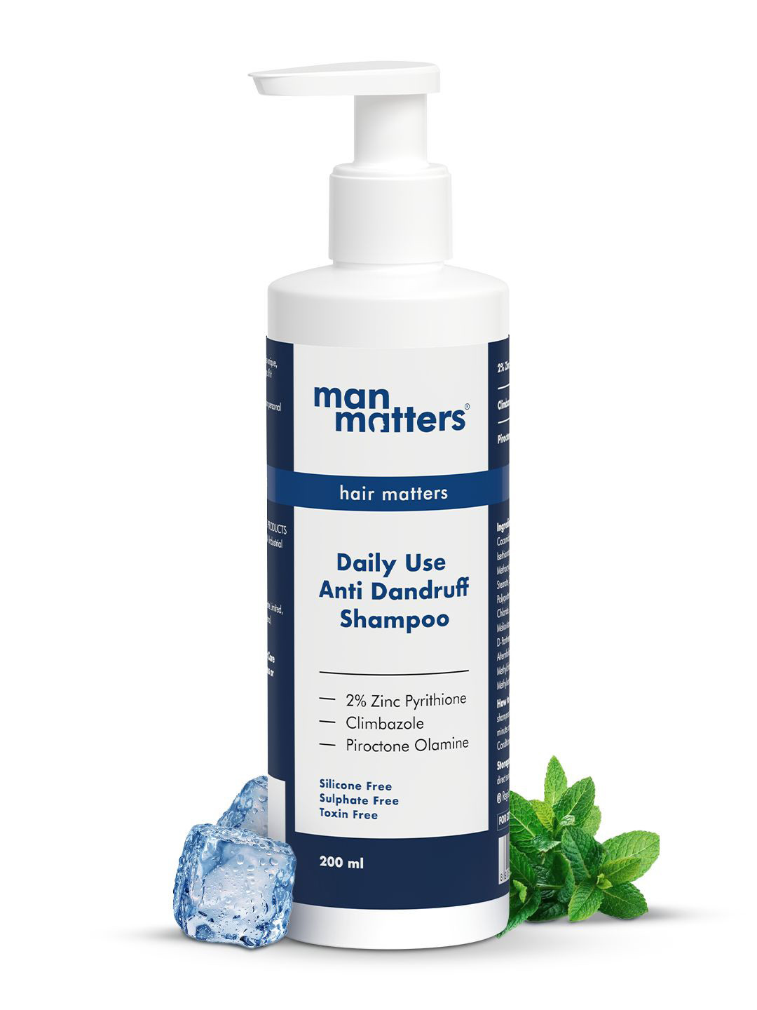 Man Matters Daily Use Anti Dandruff Shampoo- 200 ml