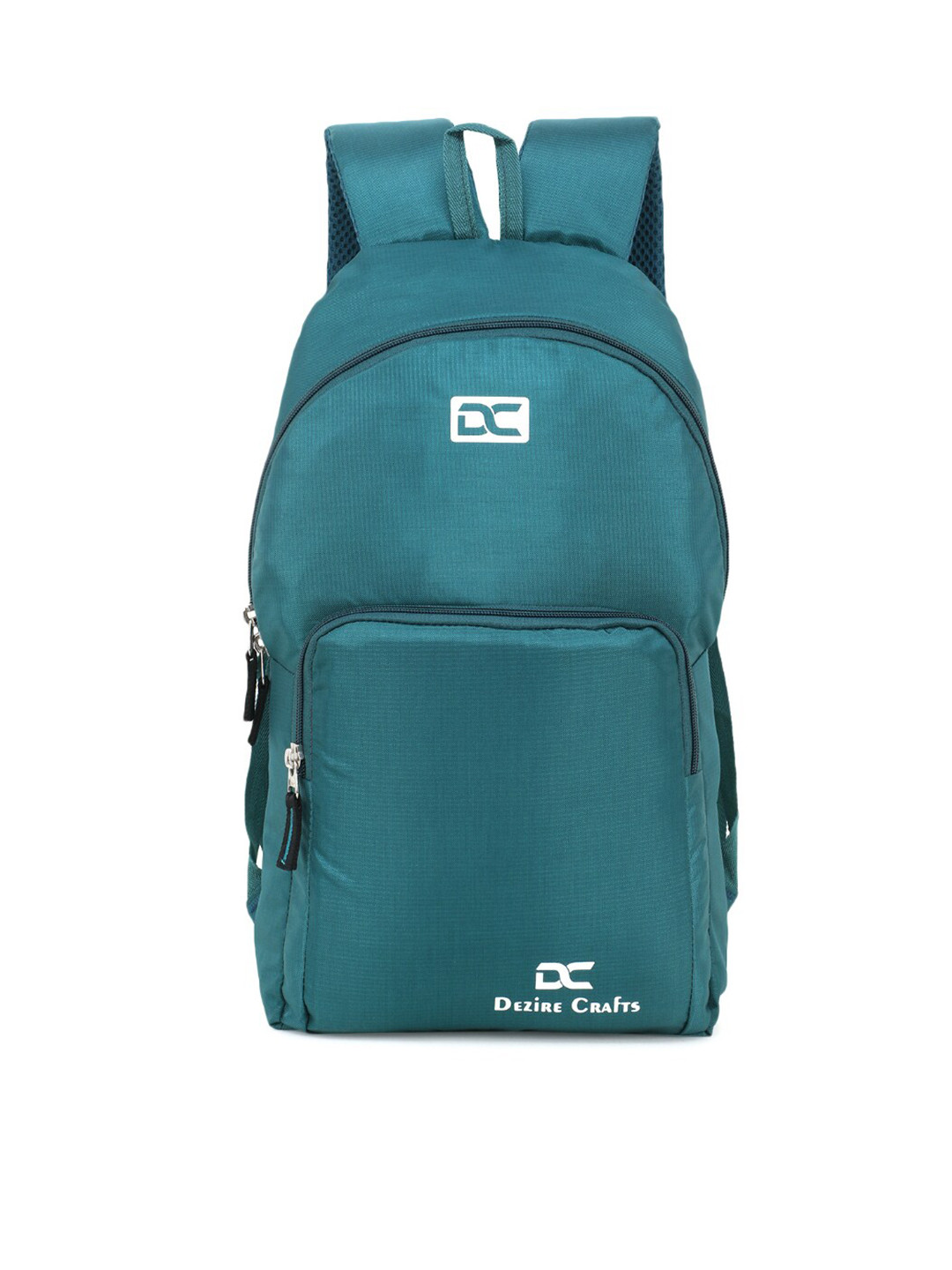 Dezire Crafts Sea Green Solid Multipurpose Backpack
