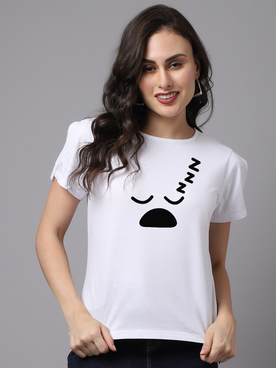 Friskers Woman Sleepy Printed Top